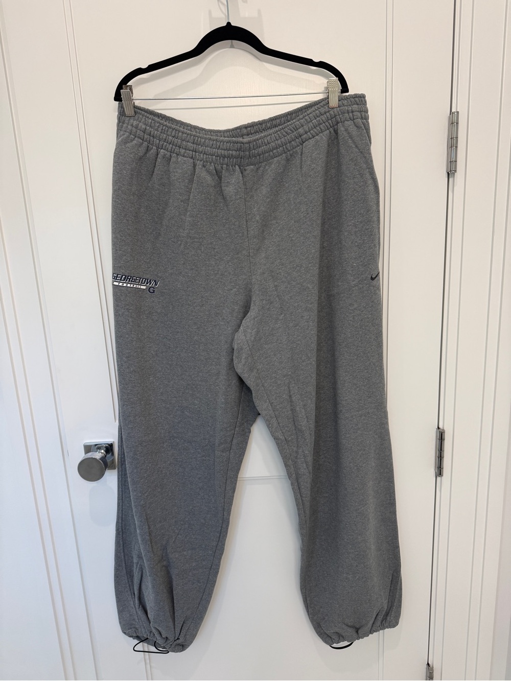 NWOT Georgetown University Football Nike Grey Sweatpants XXL